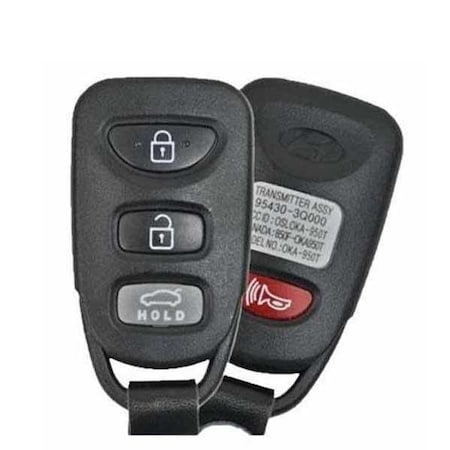 Oem OEM: REF: 2011-2015 Hyundai Sonata / 4-Button Keyless Entry Remote / PN: 95430-3Q000 / OSLOKA-950T OR-HYU008